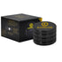 Gordon 4 Lay Aluminum Alloy Herb Grinder, Black 60 mm Smoker Grinder, Easy Clean Herb Grinders